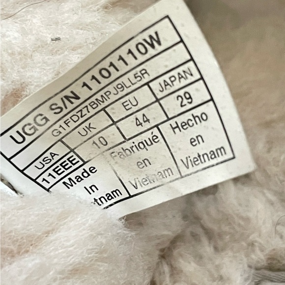 UGG Ascot Loafer Slipper Mens Size 11 Chestnut Brown Suede Sheepskin Slip On - Picture 8 of 12